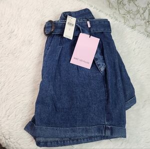 AVEC LES FILLES Denim Shorts
